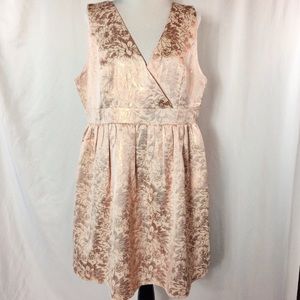 FINAL Liza Luxe Jacquard Shimmer Party Dress